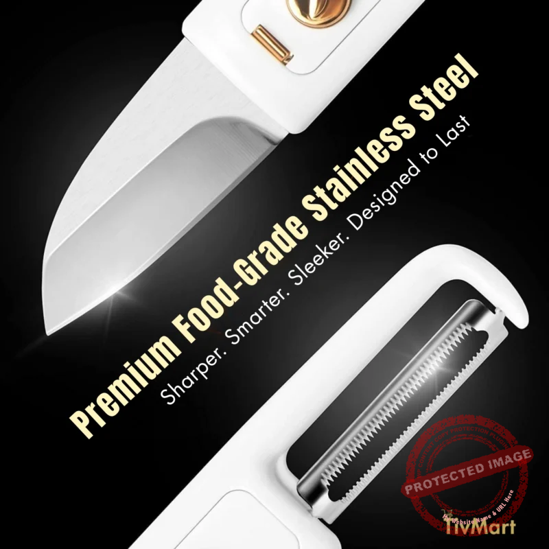 2-in-1 Knife and Peeler - 1