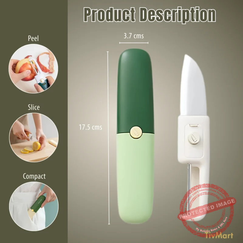 2-in-1 Knife and Peeler - 2