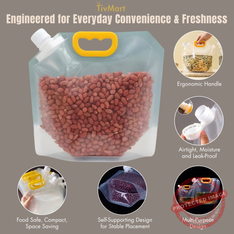 Multi Grain and Liquid Storage Bags - 7