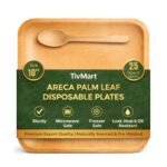 Areca Plates Square 10 25-Pack Size
