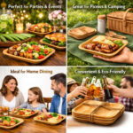 Areca Square Plate 6